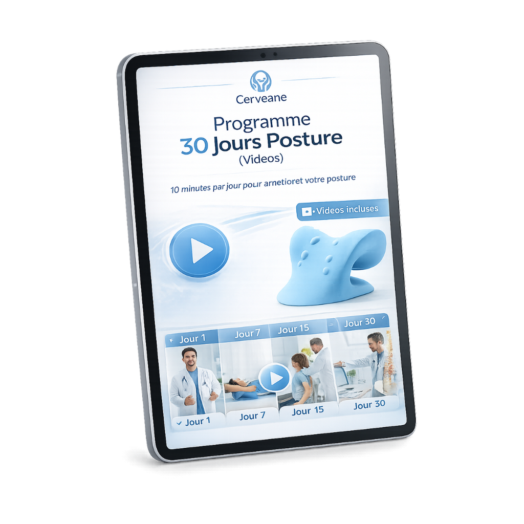 Programme « 30 jours posture » en vidéos (offert)