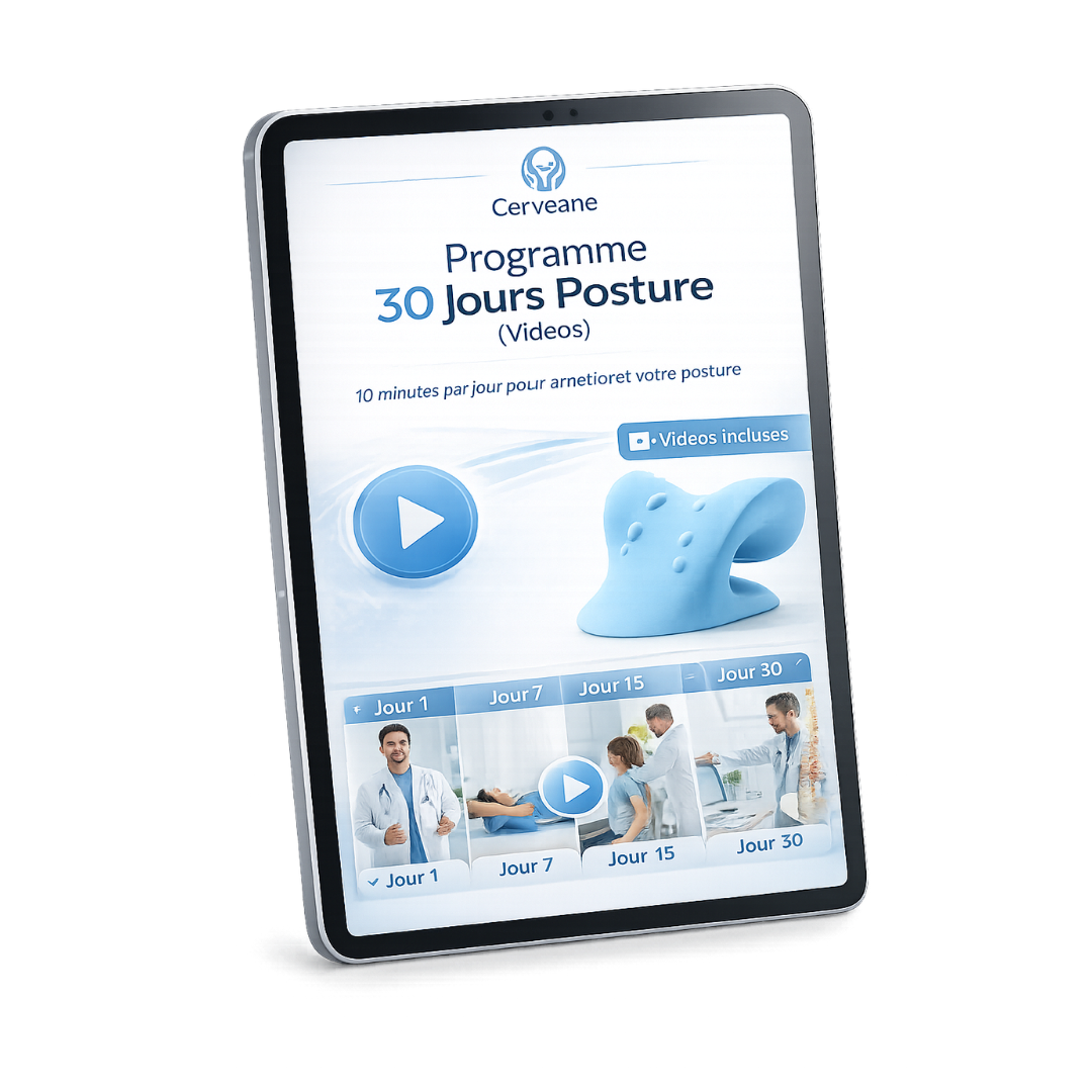 Programme « 30 jours posture » en vidéos (offert)